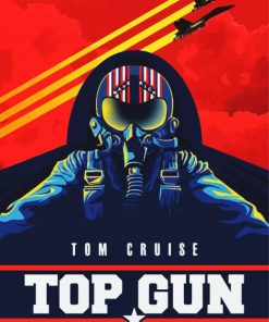 Top Gun Movie Poster Diamond Paintings