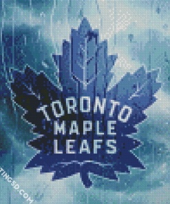 Toronto Maple Leafs Hockey Team Logo diamond painting