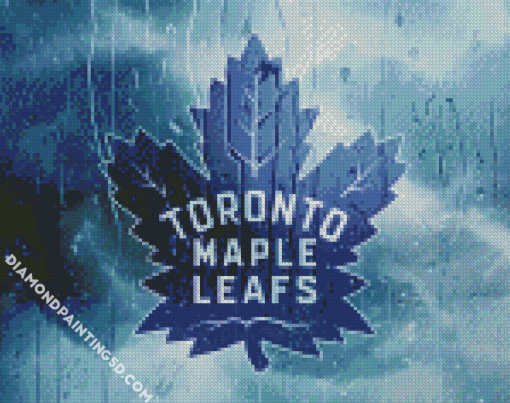 Toronto Maple Leafs Hockey Team Logo diamond painting