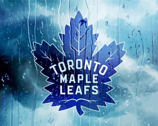 Toronto Maple Leafs Hockey Team Logo diamond painting