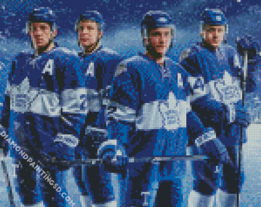 Toronto Maple Leafs Ice Hockey Players diamond painting