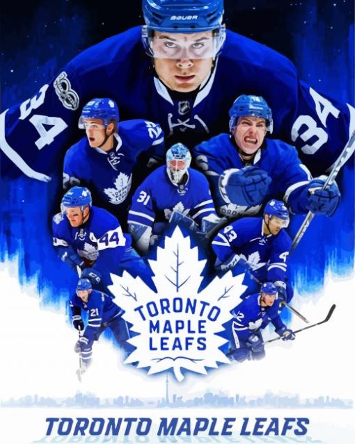 Toronto Maple Leafs Players diamond painting