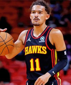 Trae Young Basketball Diamond Paintings