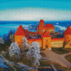 Trakai Island Castle diamond painting