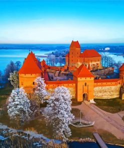 Trakai Island Castle diamond painting