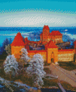 Trakai Island Castle diamond painting