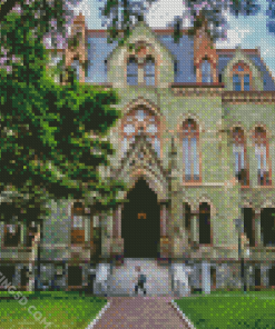 University Of Pennsylvania Building Diamond Painting