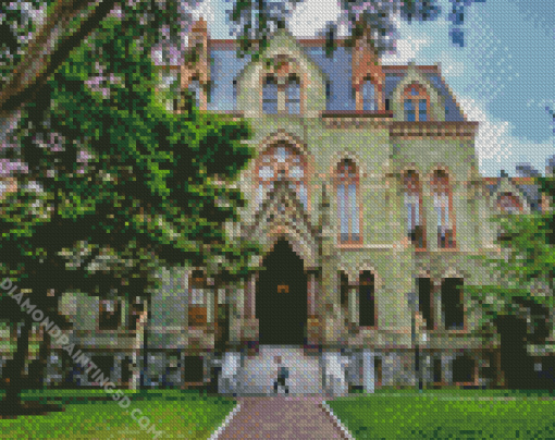 University Of Pennsylvania Building Diamond Painting