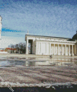 Vilnius Cathedral Basilica Lithuania diamond painting