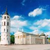 Vilnius Cathedral Lithuania diamond painting