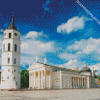 Vilnius Cathedral Lithuania diamond painting