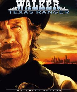 Walker Texas Ranger Poster Diamond Paintings