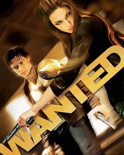 Wanted Action Movie Diamond Paintings