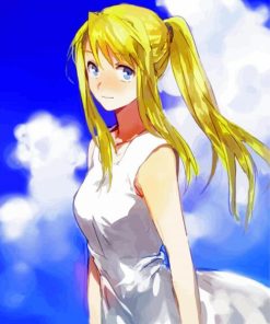 Winry Rockbell Anime Girl Diamond Paintings