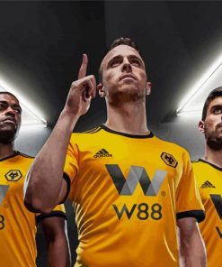 Wolverhampton Wanderers FC Players Diamond Paintings