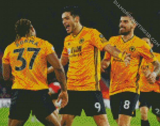 Wolverhampton Wanderers Players Diamond Painting