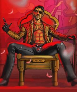 Yakuza Game Goro Majima diamond painting