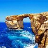 Aesthetic Azure Window Gozo Diamond Paintings