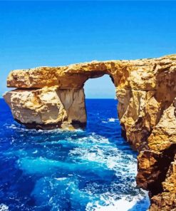 Aesthetic Azure Window Gozo Diamond Paintings