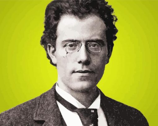 Aesthetic Gustav Mahler diamond painting