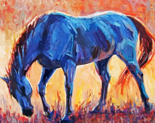 Aesthetic Impressionist Horse Diamond Paintings