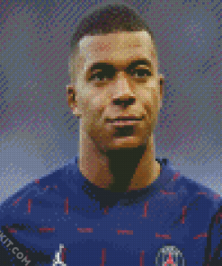 Kylian Mbappe Player Diamond Paintings