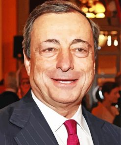 Aesthetic Mario Draghi Diamond Paintings