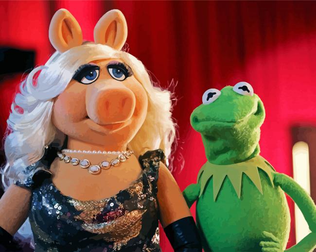 Aesthetic Miss Piggy Diamond Paintings