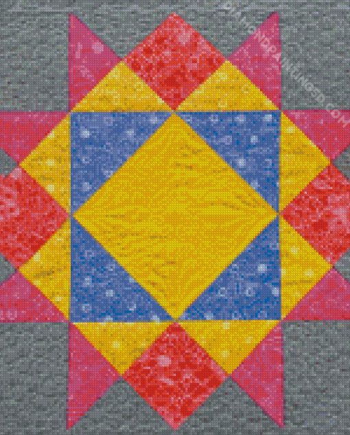 Aesthetic Quilt Blocks Diamond Painting