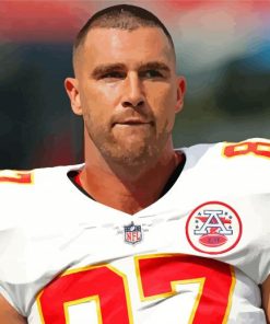 Aesthetic Travis Kelce Diamond Painting