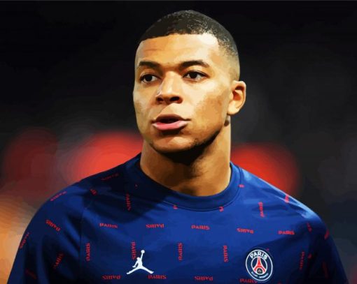 Kylian Mbappe Diamond Paintings