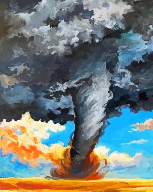 Aesthetic Tornado Diamond Paintings