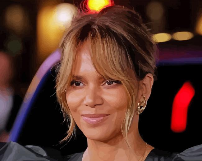 Halle Berry Diamond Paintings