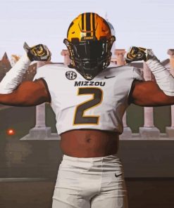 American Football Mizzou Player Diamond Paintings