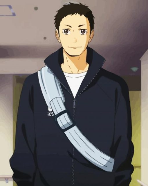 Anime Character Daichi Sawamura diamond painting