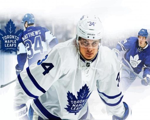 Auston Matthews Player Diamond Paintings