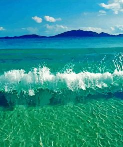 Beach And Waves Seascape Diamond Paintings