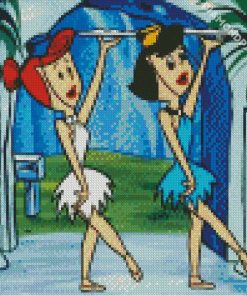 Betty And Wilma diamond painting