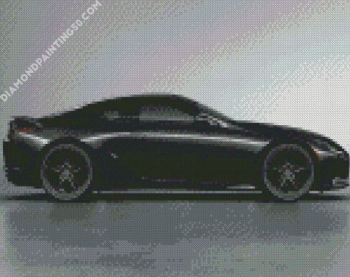 Black Lexus LC diamond painting