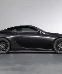 Black Lexus LC diamond painting