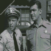 Black And White Andy Griffith Characters Diamond Paintings