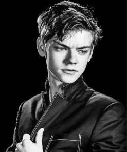 Black And White Thomas Brodie Sangster Diamond Paintings