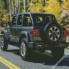 Black Jeep diamond painting