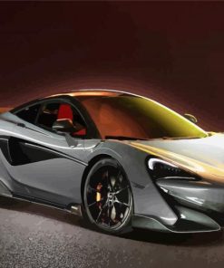 Black Mclaren Car Diamond Paintings