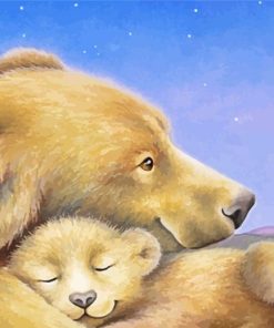 Brown Bears Diamond Paintings