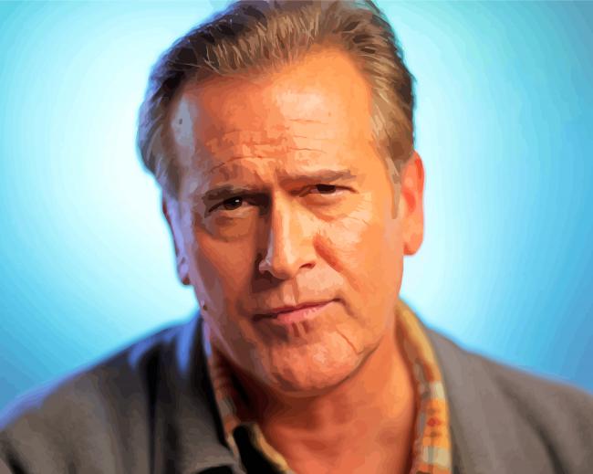 Bruce Campbell America Actor Diamond Paintings