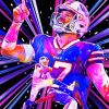 Buffalo Bills Josh Allen Art Diamond Paintings