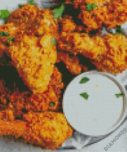 Buttermilk Fried Chicken diamond painting