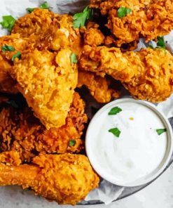 Buttermilk Fried Chicken diamond painting