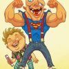 Chunk And Sloth The Goonies Diamond Paintings